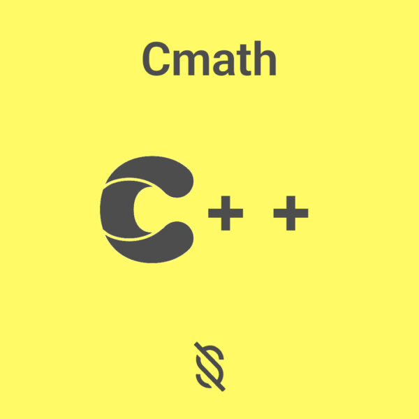 استفاده کردن از کتابخانه cmath برای استفاده از توابع ریاضی مانند sqrt و ...