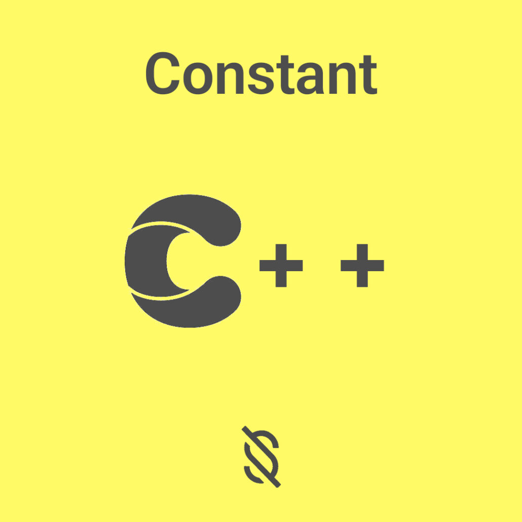 تعریف یک متغیر constant به نام MAX SIZE و مقدار دهی اولیه به آن در C++