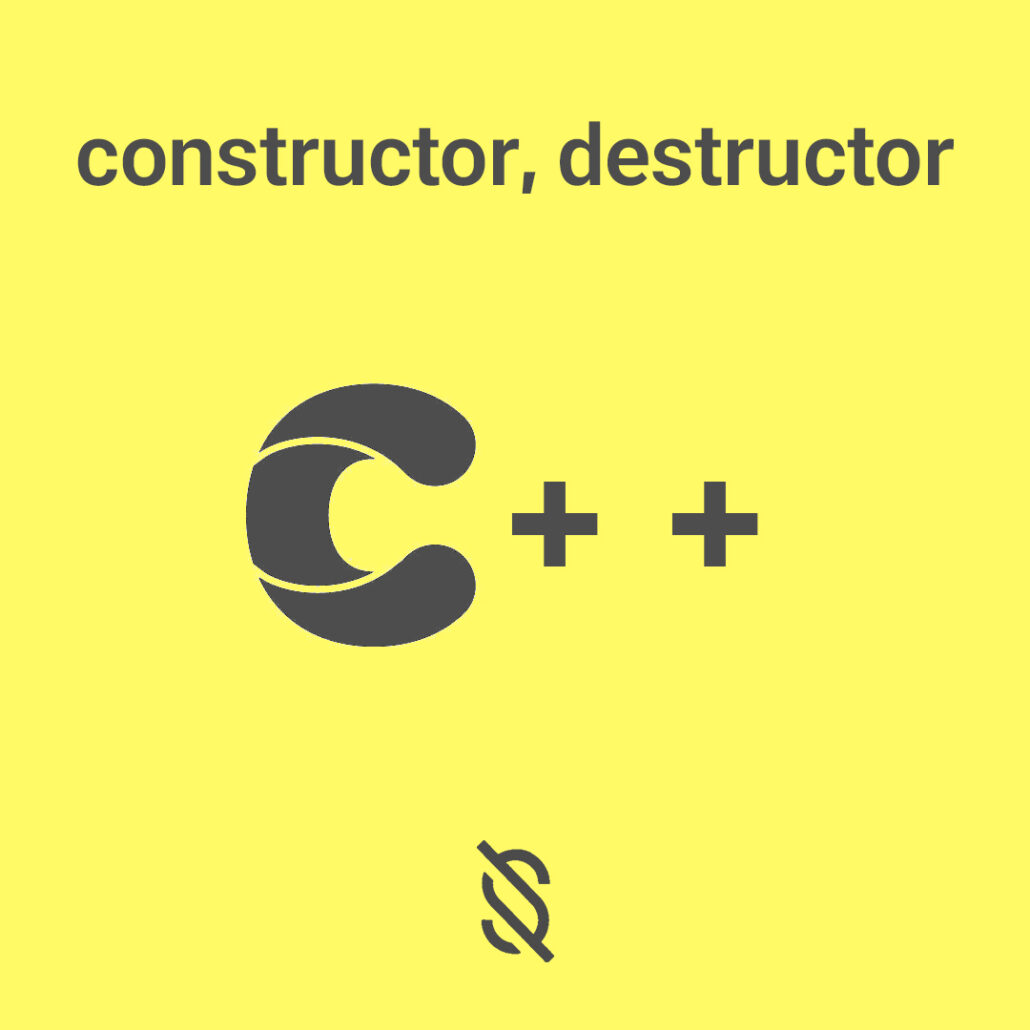  نحوه استفاده از constructor و destructor در C++