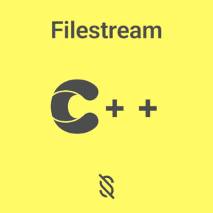 استفاده کردن از کتابخانه filestream برای خواندن و نوشتن اطلاعات به فایل‌ها در C++