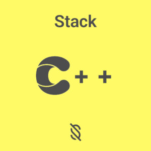 استفاده کردن از کتابخانه stack برای ایجاد و مدیریت داده‌ ساختار پشته (stack) در C++